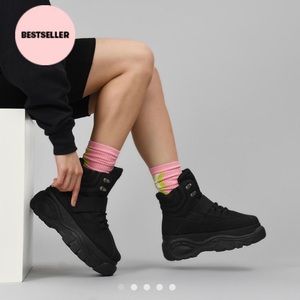 High top bubble trainers